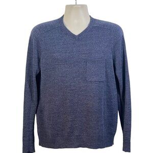 Vince Sweater Size S Linen Classic V-Neck Lightweight‎ Minimalist Resortwear